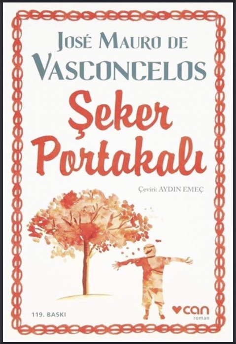 Şeker Portakalı — José Mauro de Vasconcelos, kitap kapağı